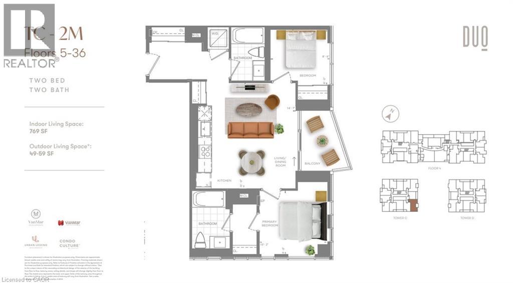 25 Wellington Street S Unit# 1212, Kitchener, Ontario  N2G 0G5 - Photo 5 - 40778204