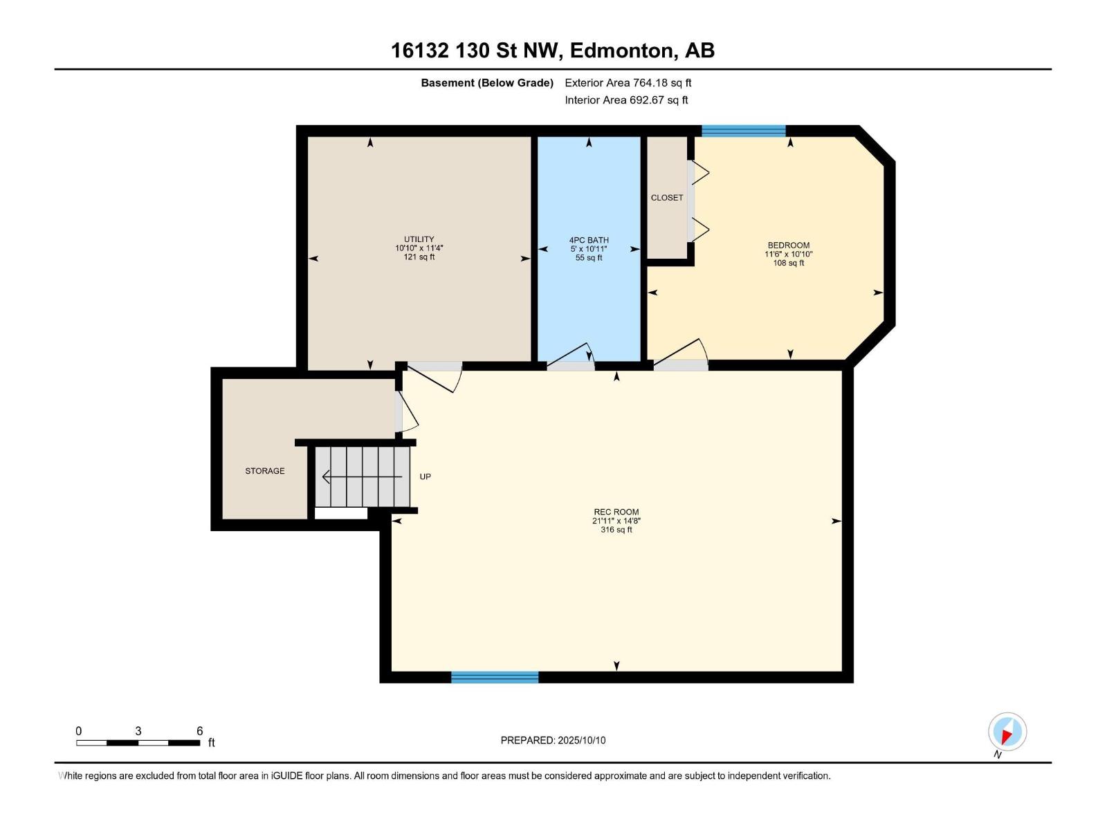 16132 130 St Nw Nw, Edmonton, Alberta  T6V 1V8 - Photo 48 - E4461751