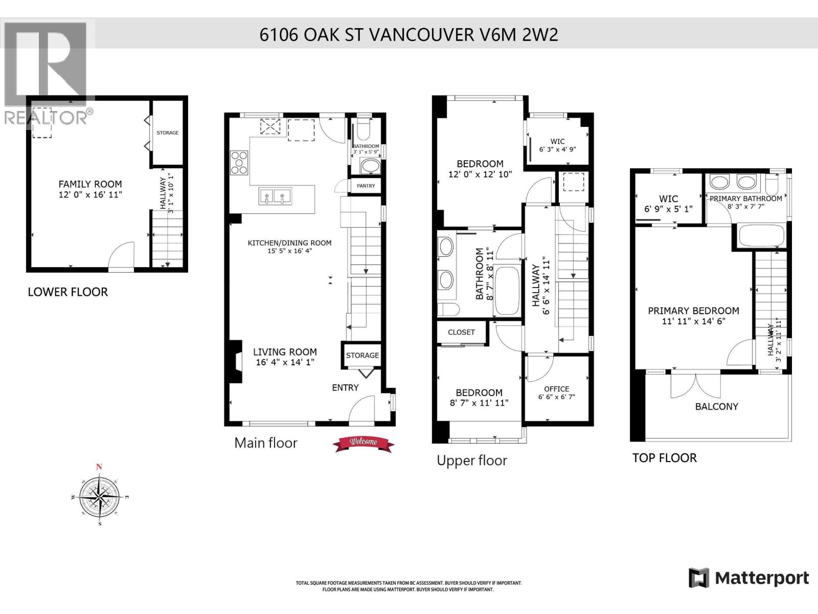 6106 Oak Street, Vancouver, British Columbia  V6M 2W2 - Photo 3 - R3057501