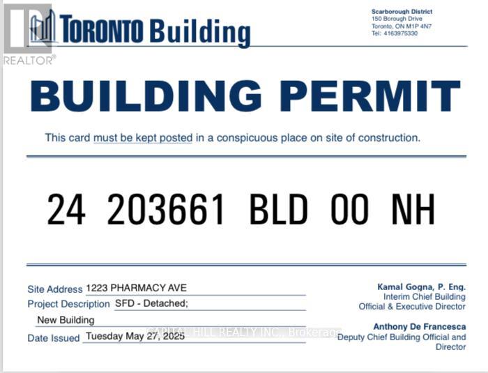 1223 B PHARMACY AVENUE, Toronto, Ontario