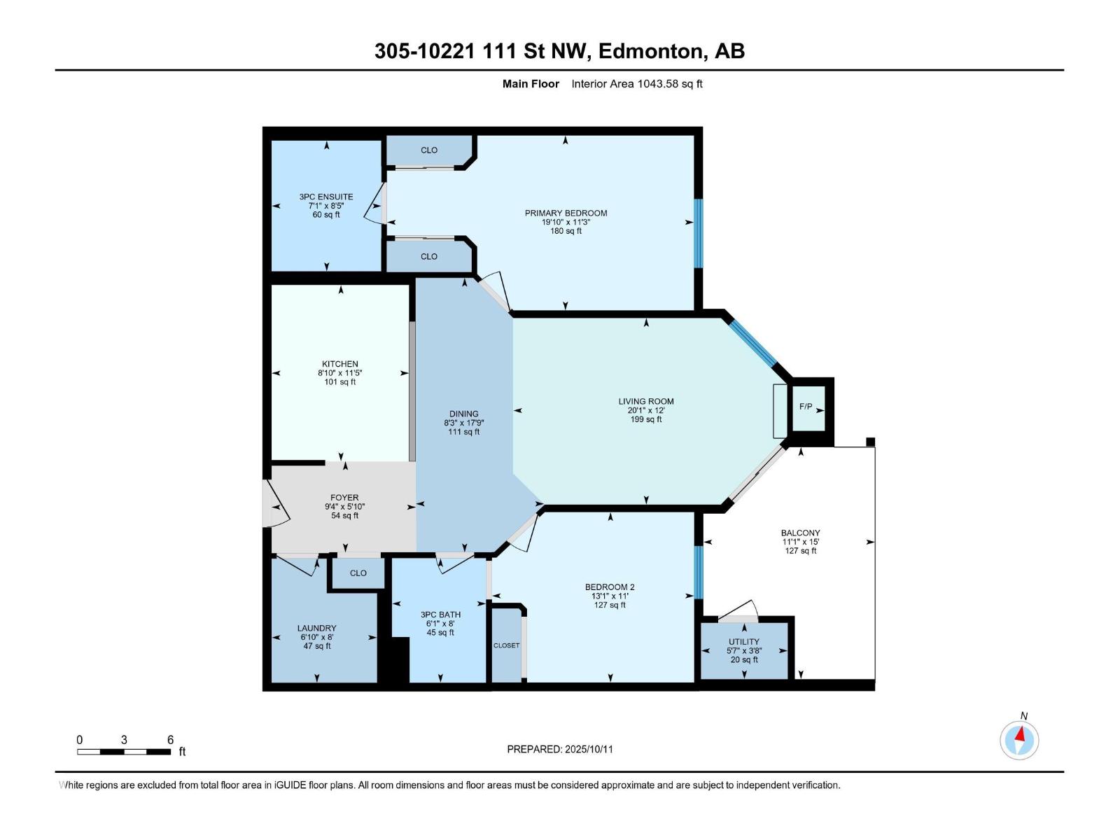 #305 10221 111 St Nw, Edmonton, Alberta  T5K 2W5 - Photo 45 - E4461809