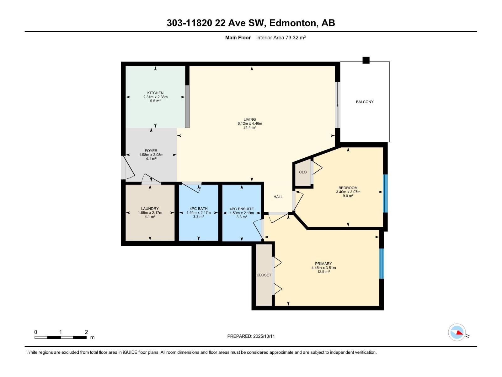#303 11820 22 Av Sw, Edmonton, Alberta  T6W 2A2 - Photo 4 - E4461839