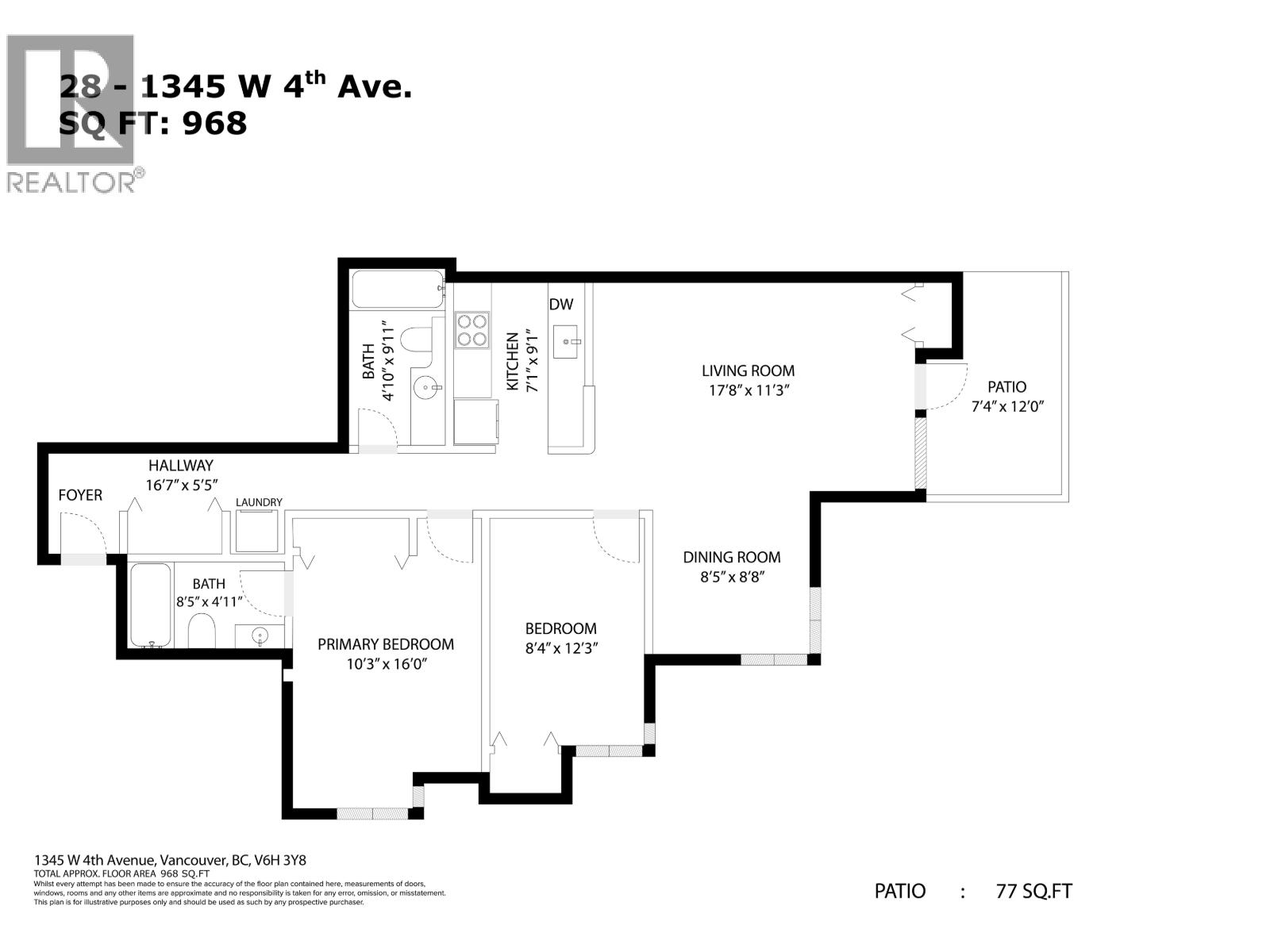 28 1345 W 4th Avenue, Vancouver, British Columbia  V6H 3Y8 - Photo 34 - R3043353