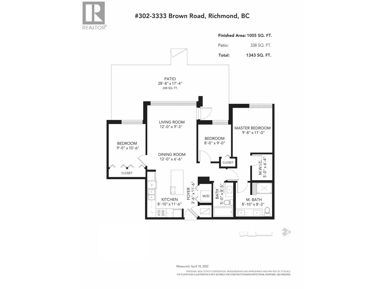 1502 3333 Brown Road, Richmond, British Columbia  V6X 0P6 - Photo 12 - R3057750