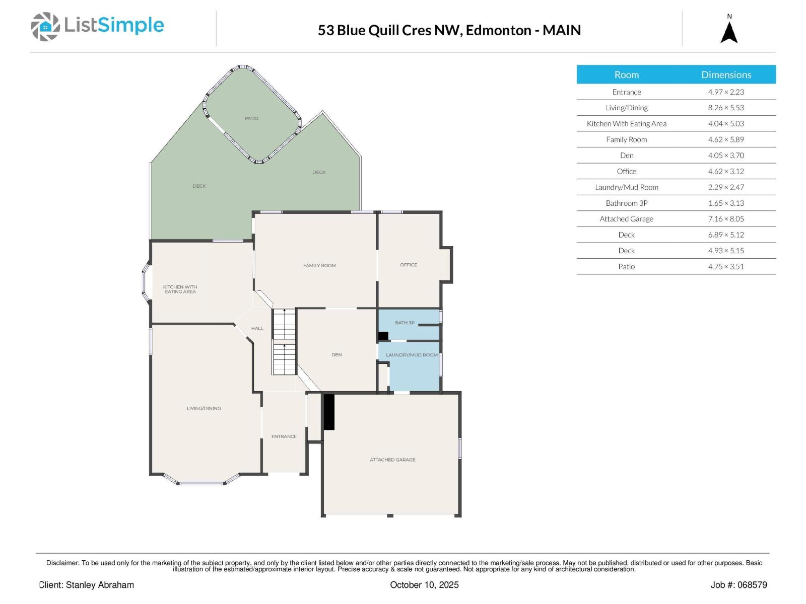 53 Blue Quill Cr Nw, Edmonton, Alberta  T6J 6C5 - Photo 8 - E4461918