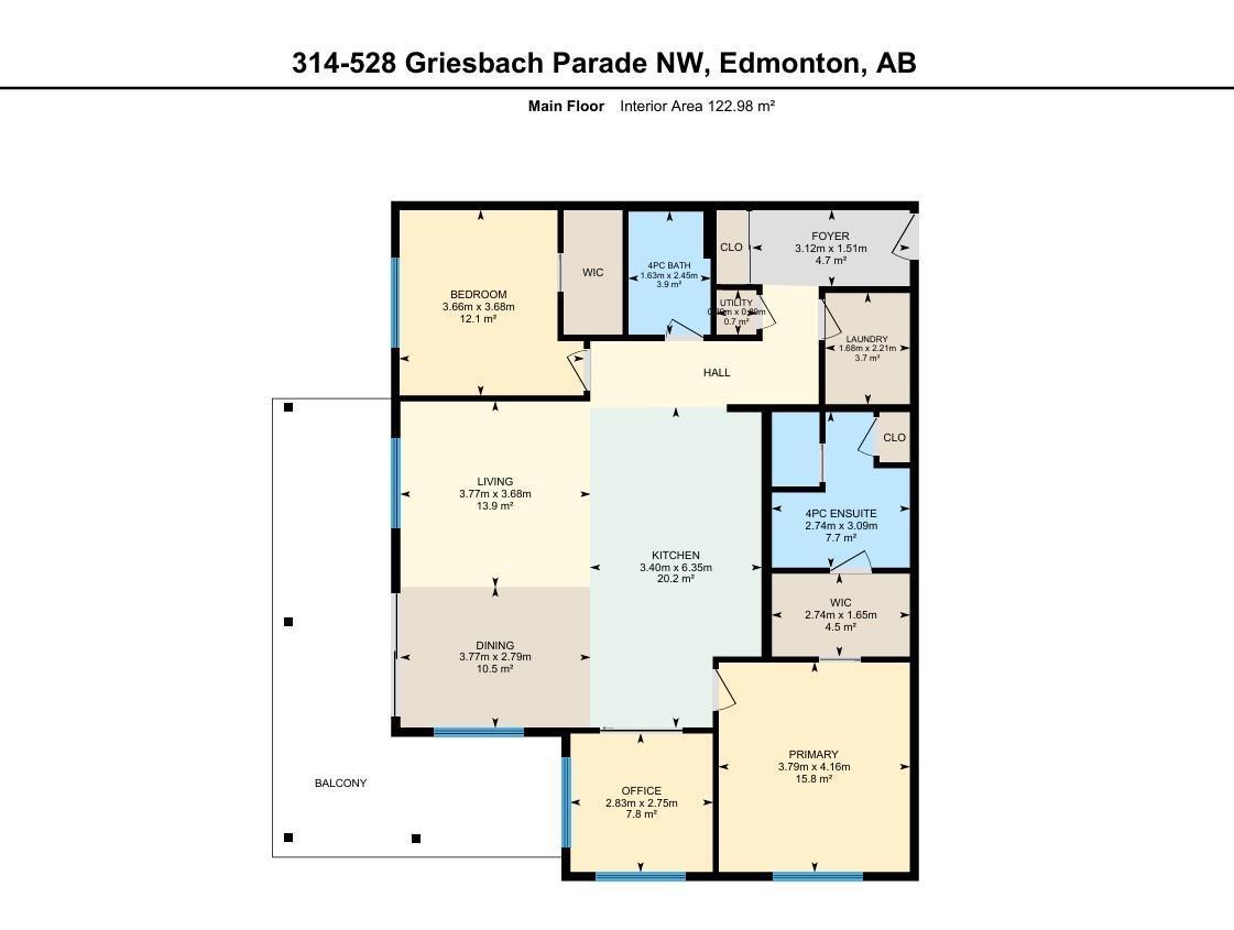 #314 528 Griesbach Parade Nw, Edmonton, Alberta  T5E 6X2 - Photo 12 - E4448291