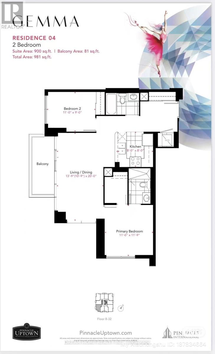 2304 - 15 Watergarden Drive, Mississauga, Ontario  L5R 0H4 - Photo 2 - W12459423