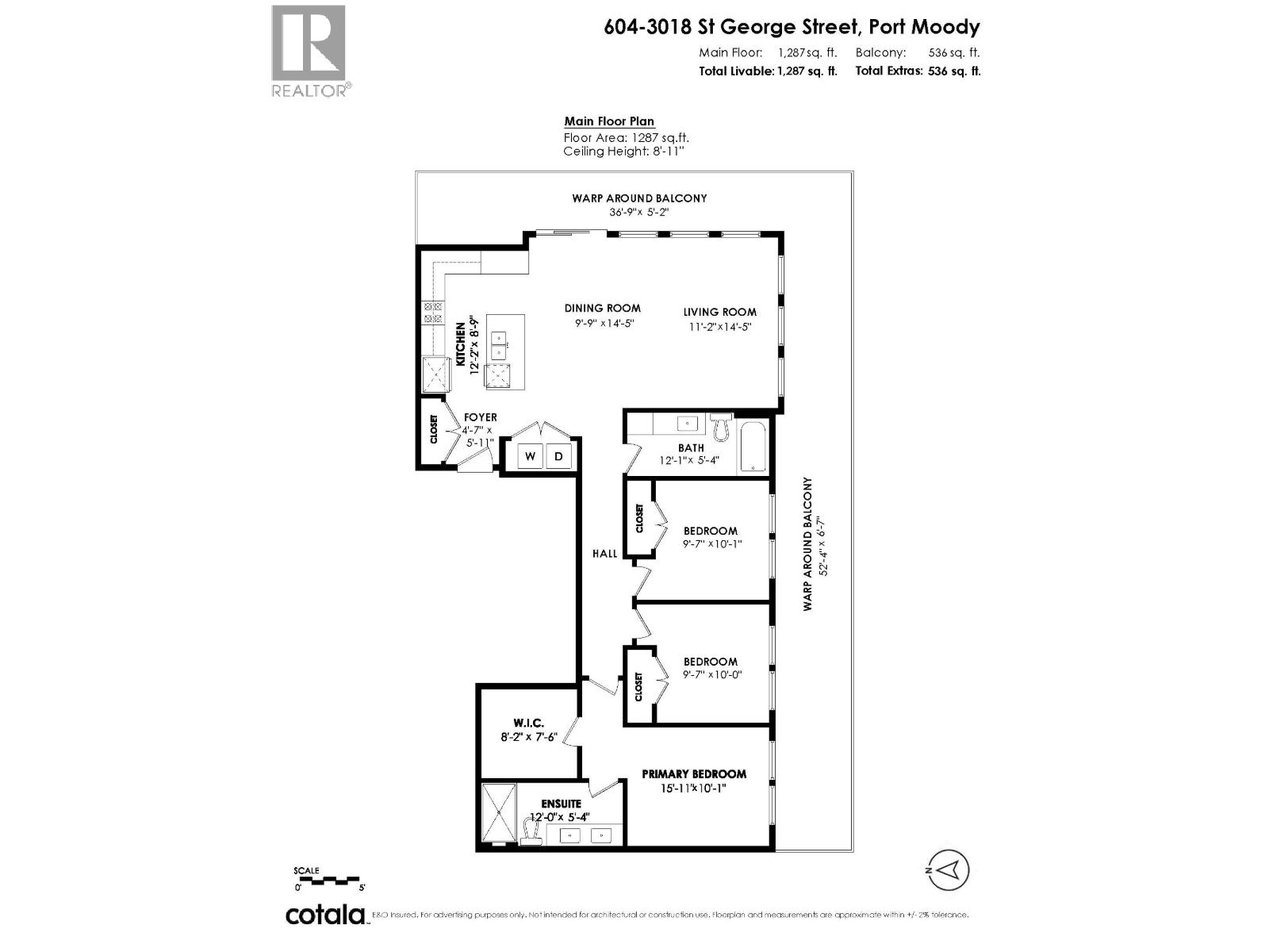 604 3018 St George Street, Port Moody, British Columbia  V3H 2H7 - Photo 36 - R3057963