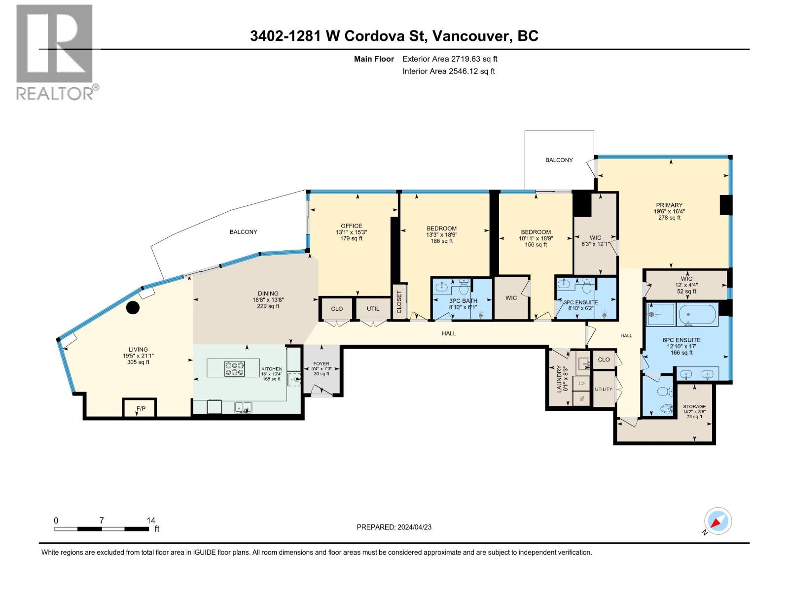 3402 1281 W Cordova Street, Vancouver, British Columbia  V6C 3R5 - Photo 38 - R3058093
