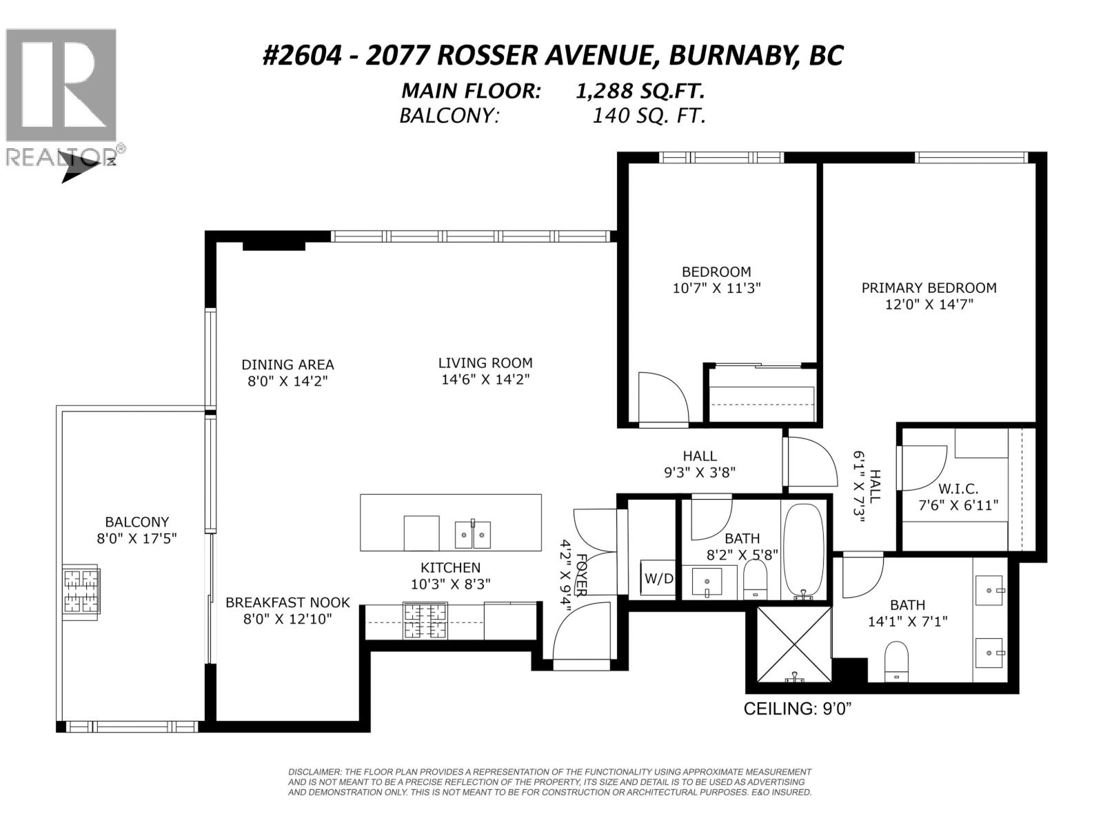 2604 2077 Rosser Avenue, Burnaby, British Columbia  V5C 0G6 - Photo 37 - R3058399