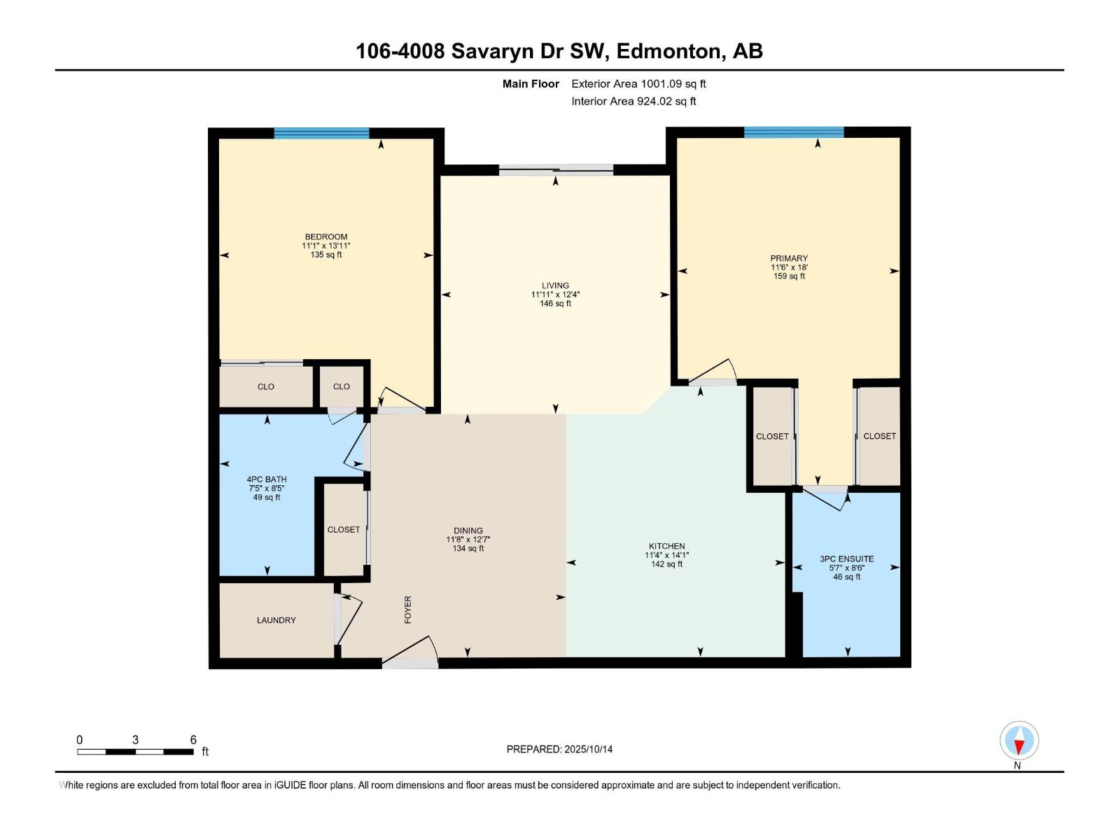 #106 4008 Savaryn Dr Sw, Edmonton, Alberta  T6X 2E5 - Photo 36 - E4462091