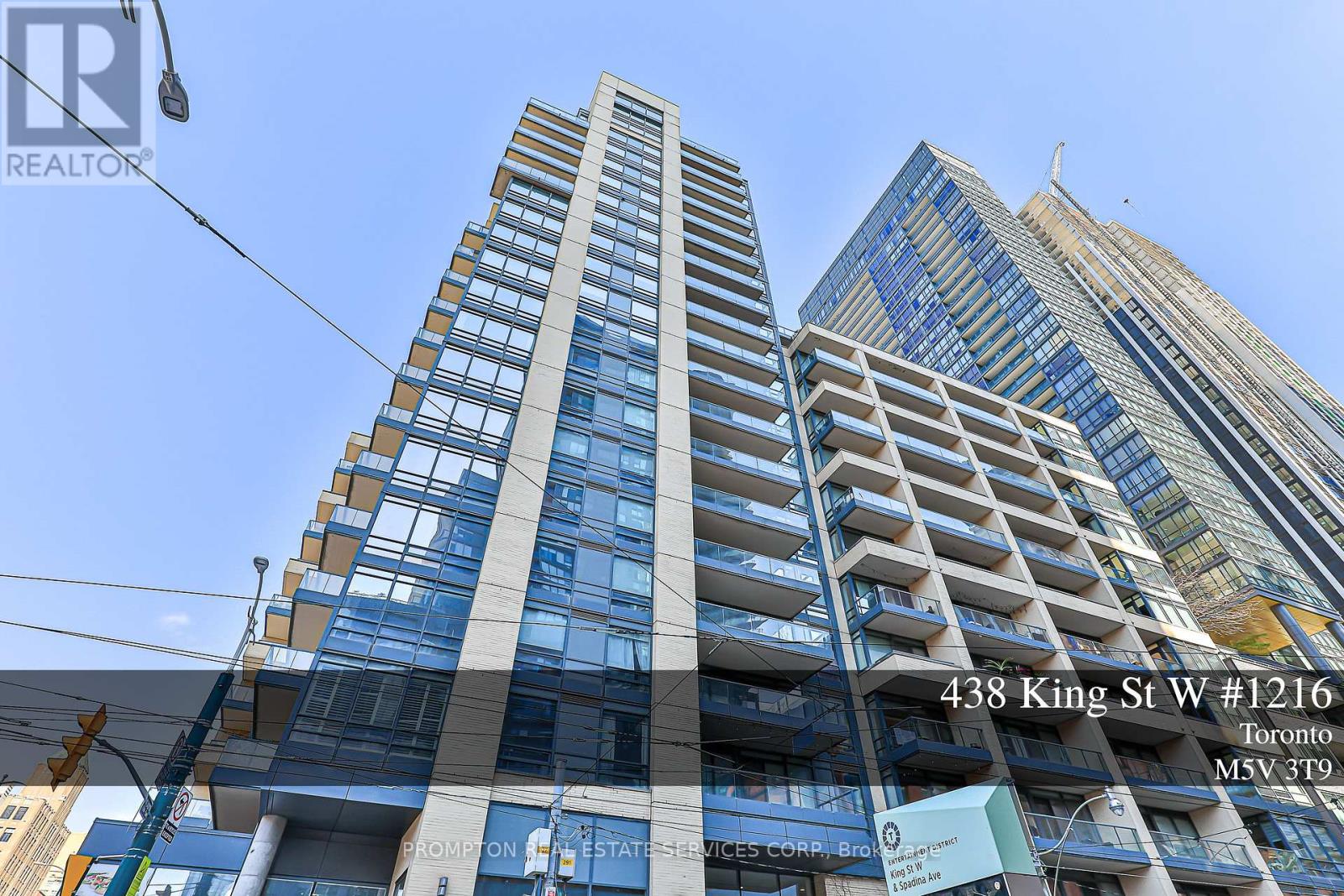 1216 - 438 KING STREET W, Toronto, Ontario