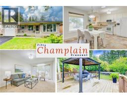 50 CHAMPLAIN Crescent, Kitchener, Ontario