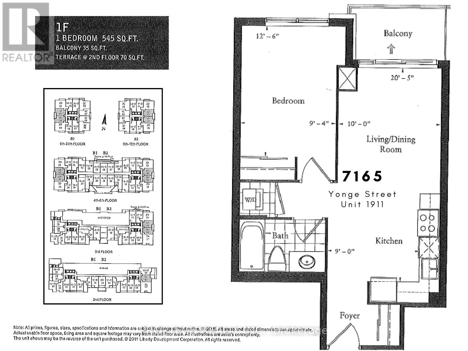 1911 - 7165 Yonge Street, Markham, Ontario  L3T 0C9 - Photo 23 - N12462549