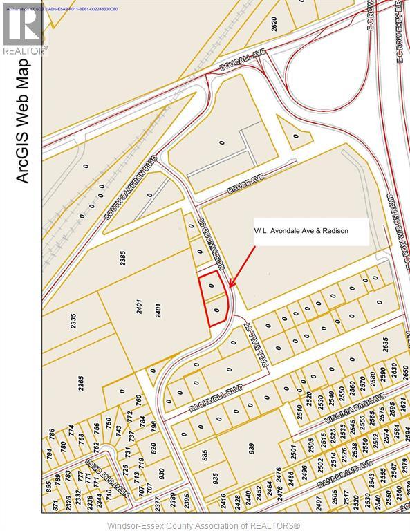 MLS# 25026191: V/L AVONDALE & RADISSON, Windsor, Canada