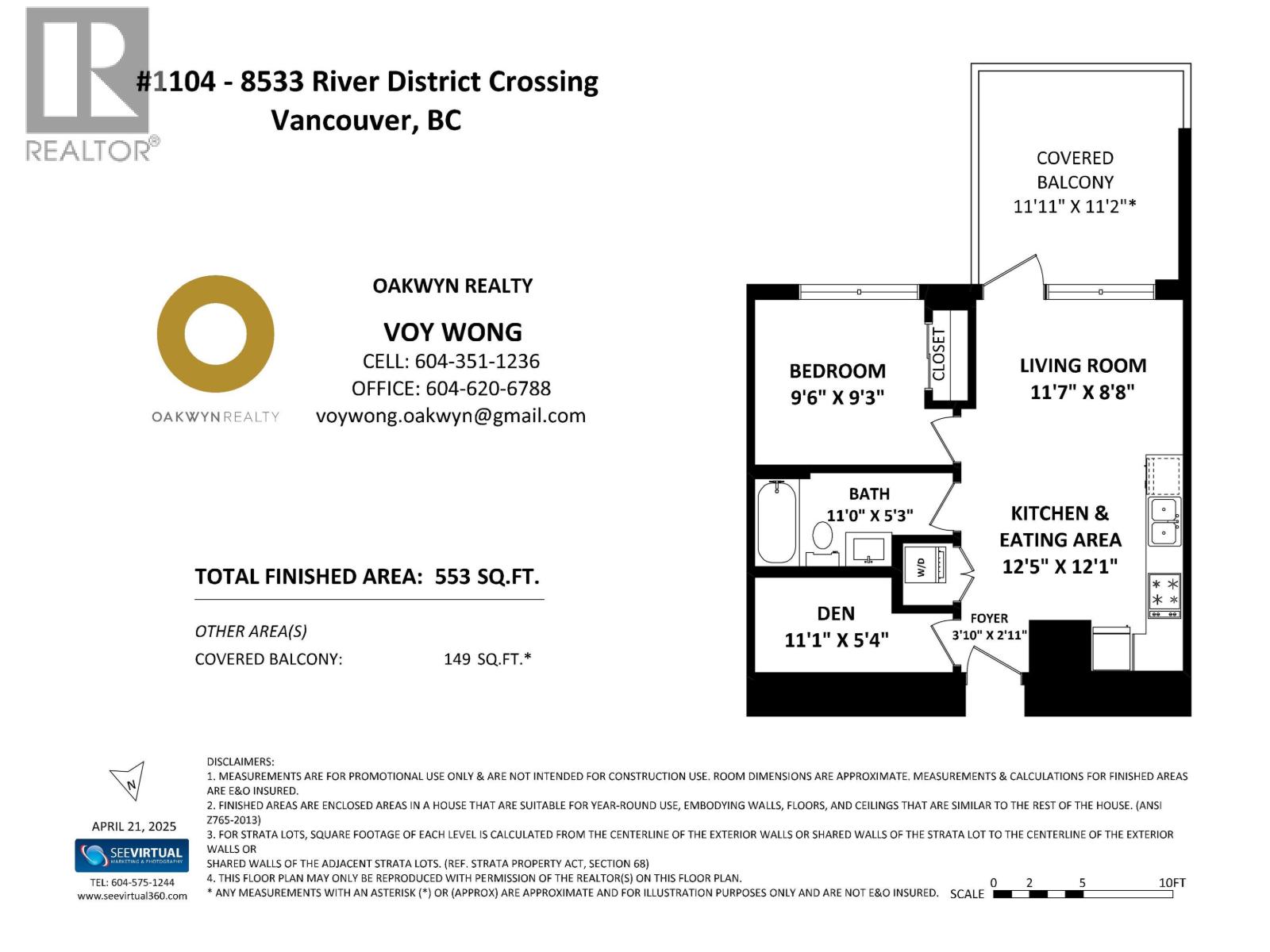 1104 8533 River District Crossing, Vancouver, British Columbia  V5S 0H2 - Photo 22 - R3058598