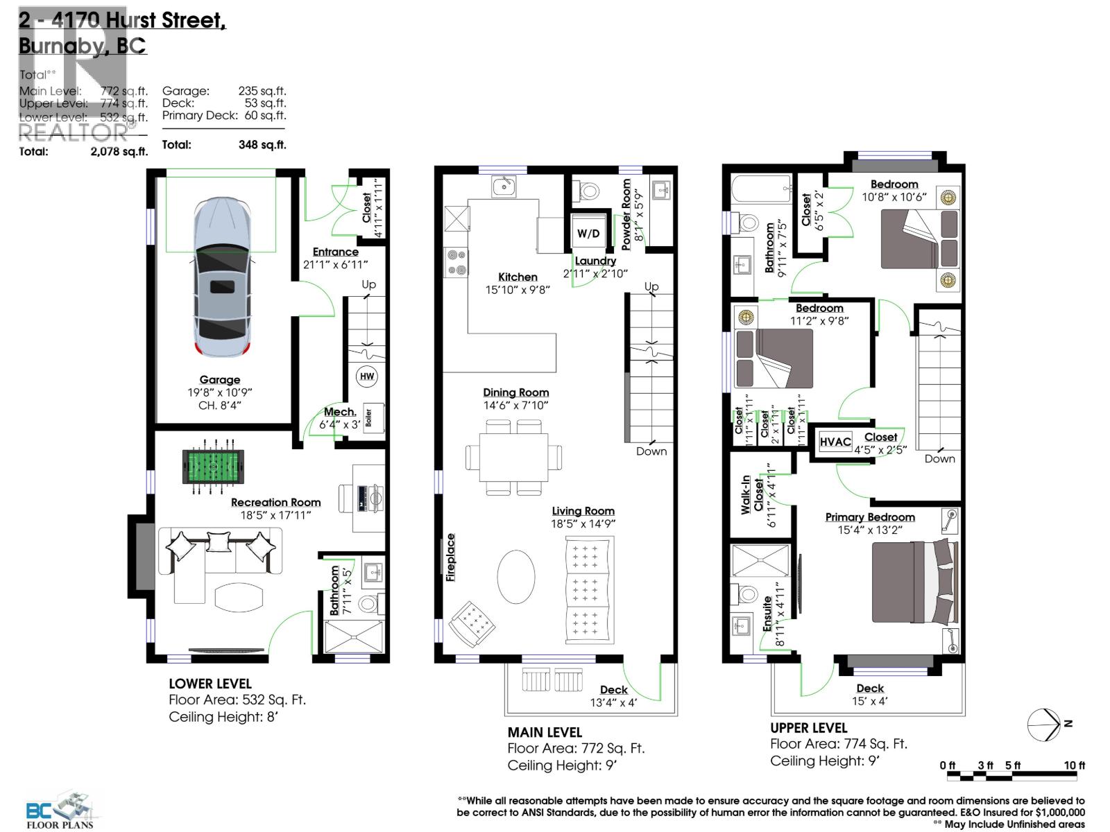 2 4170 Hurst Street, Burnaby, British Columbia  V5J 3R4 - Photo 4 - R3058678