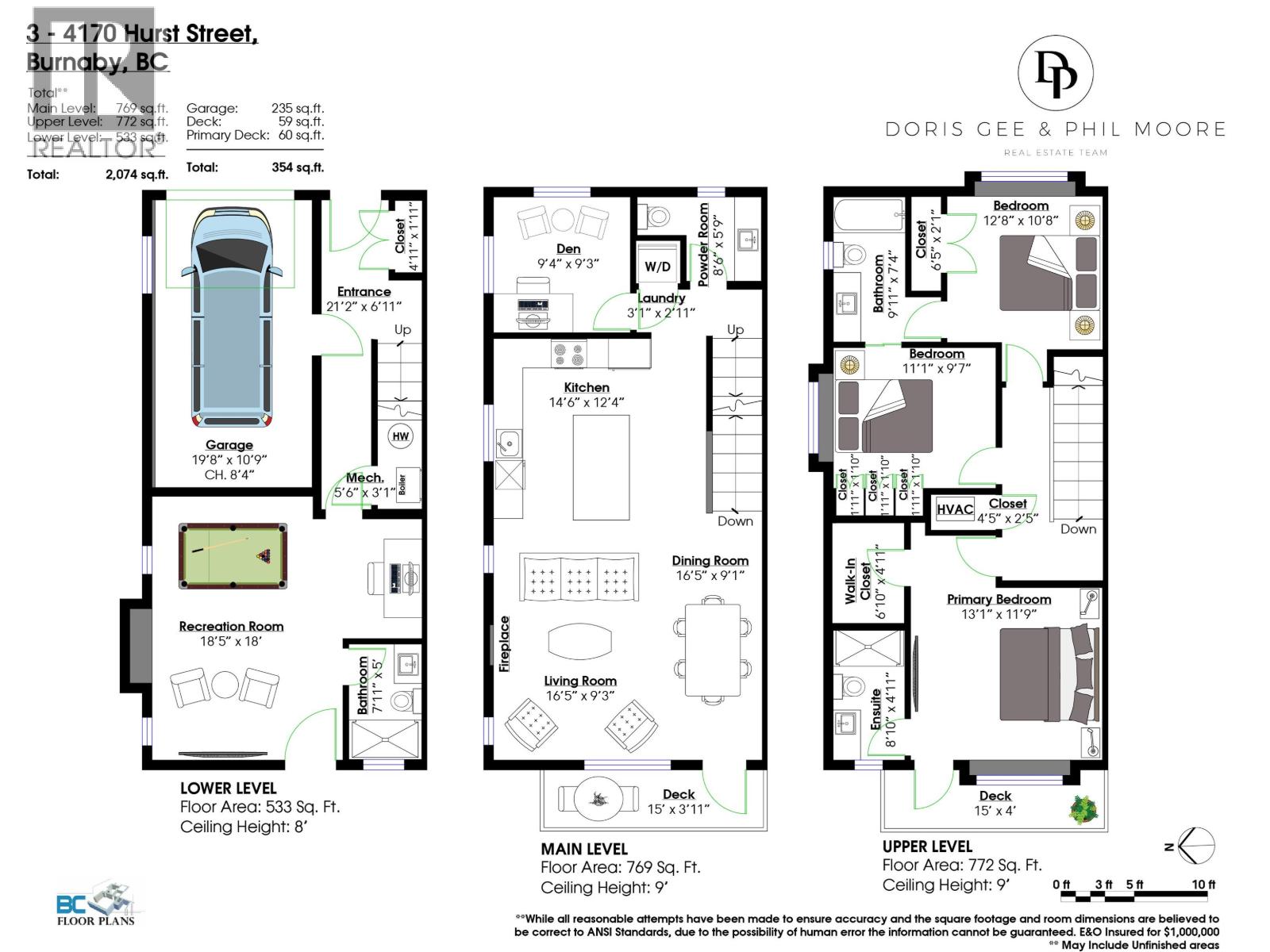 3 4170 Hurst Street, Burnaby, British Columbia  V5J 3R4 - Photo 6 - R3058689