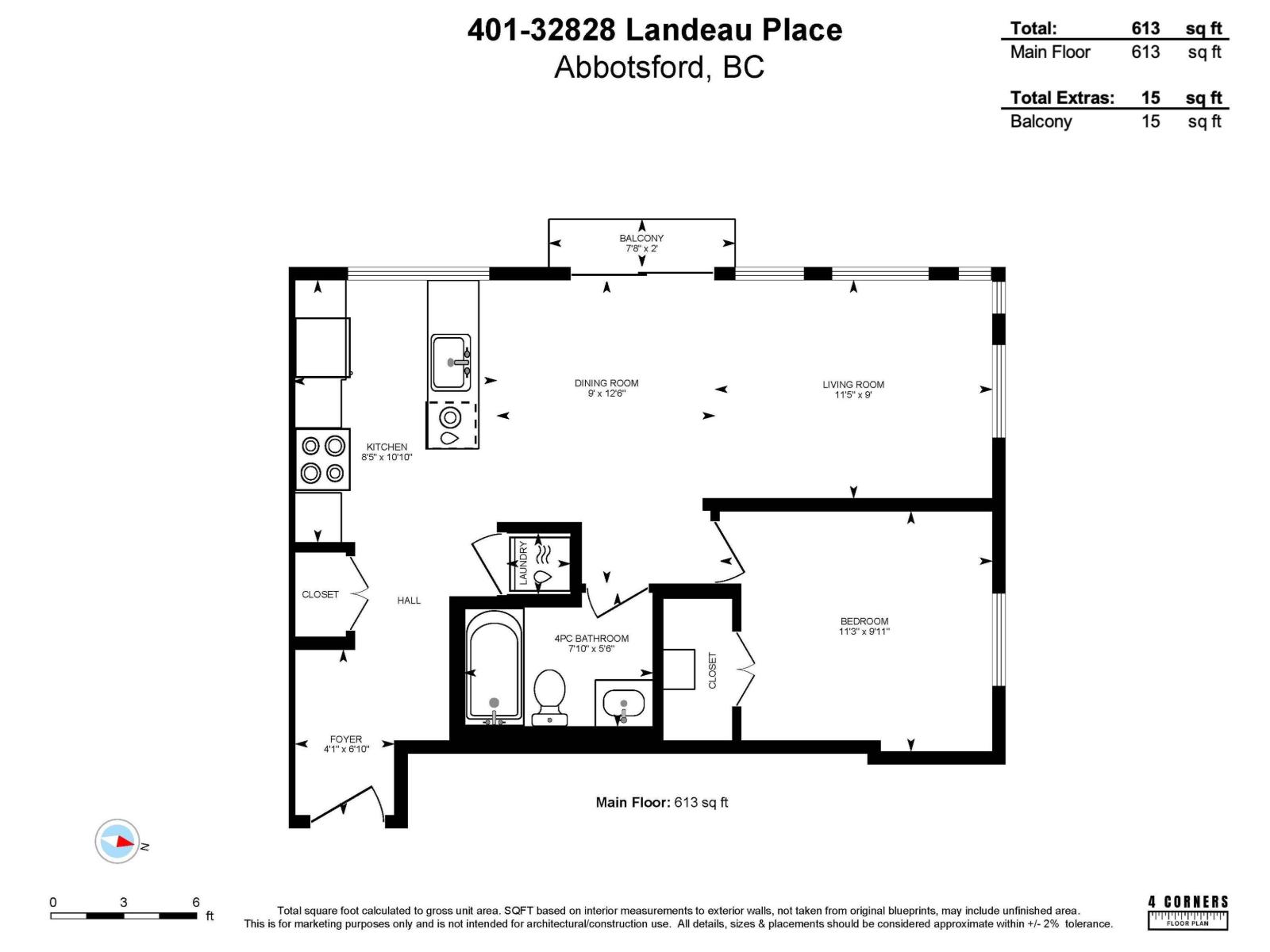 401 32828 Landeau Place, Abbotsford, British Columbia  V2S 0M4 - Photo 2 - R3058737