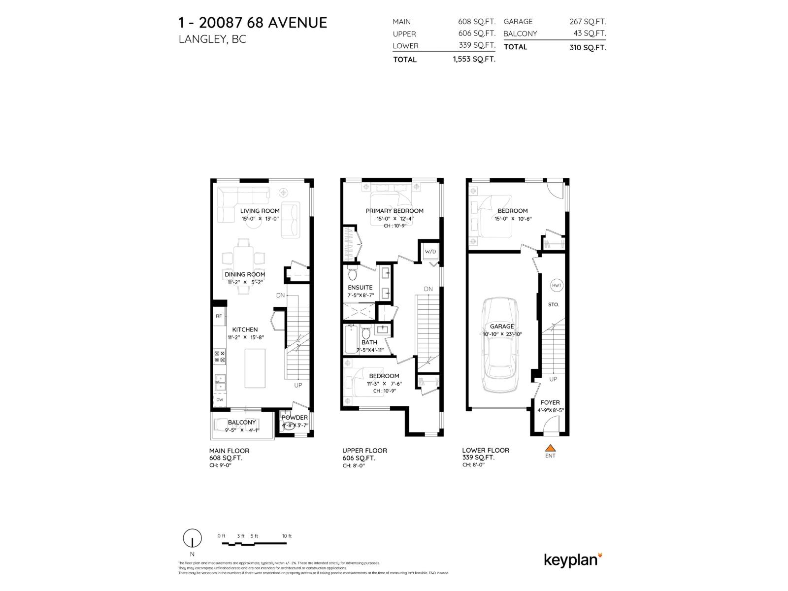 1 20087 68 Avenue, Langley, British Columbia  V2Y 0Y4 - Photo 31 - R3057887