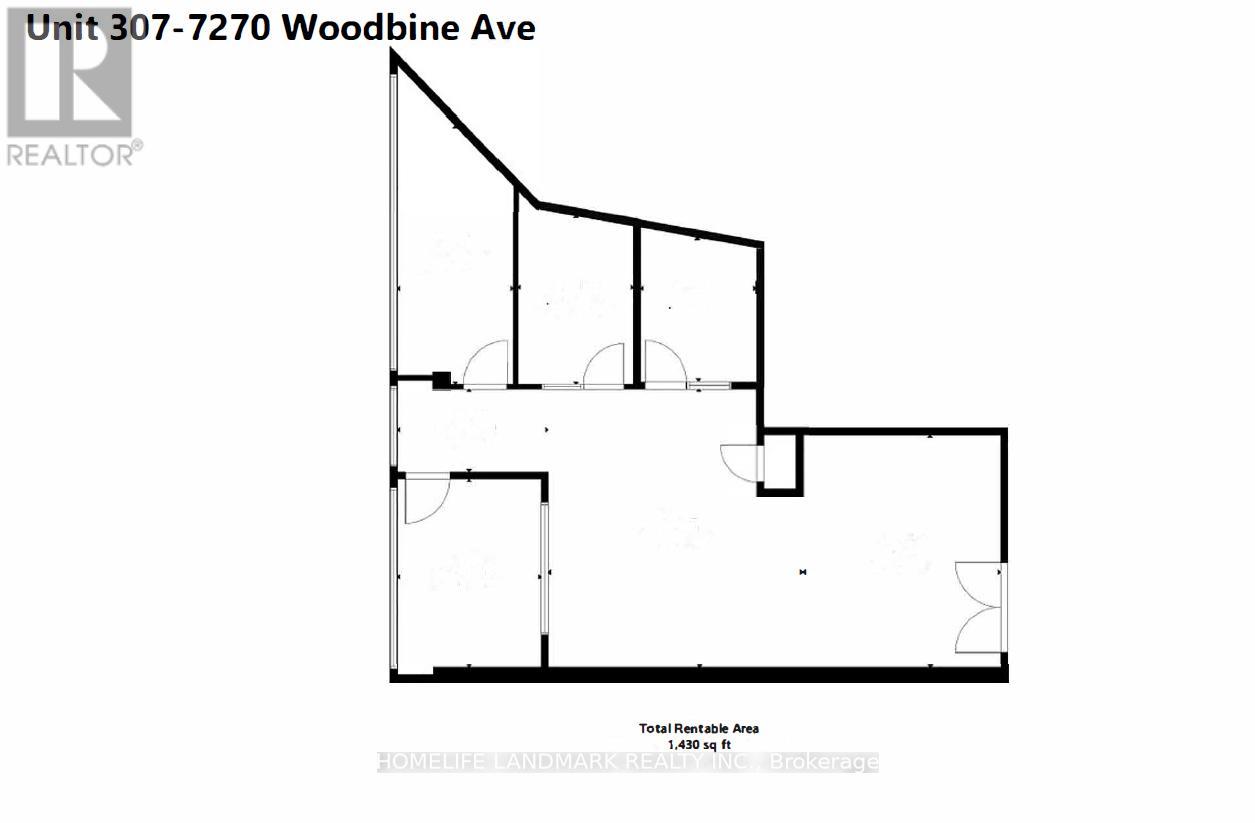 307 - 7270 Woodbine Avenue, Markham, Ontario  L3R 4B9 - Photo 4 - N12464062