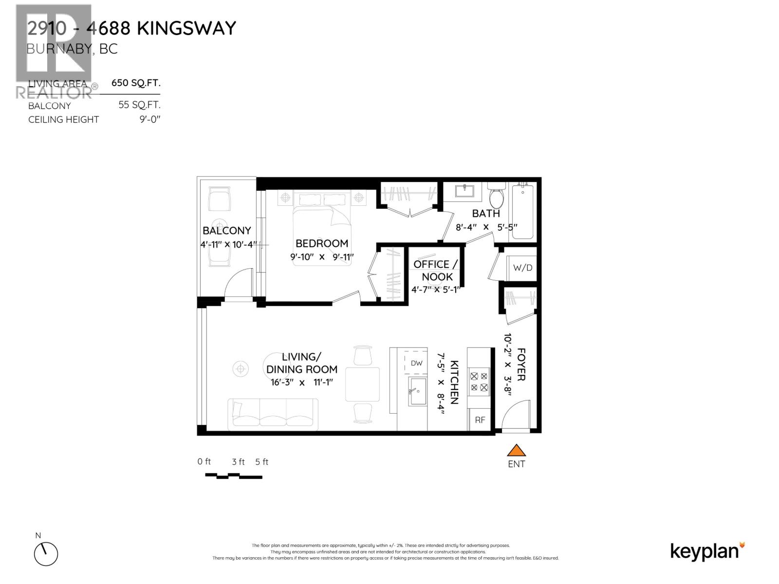 2910 4688 Kingsway, Burnaby, British Columbia  V5H 0E9 - Photo 19 - R3058870