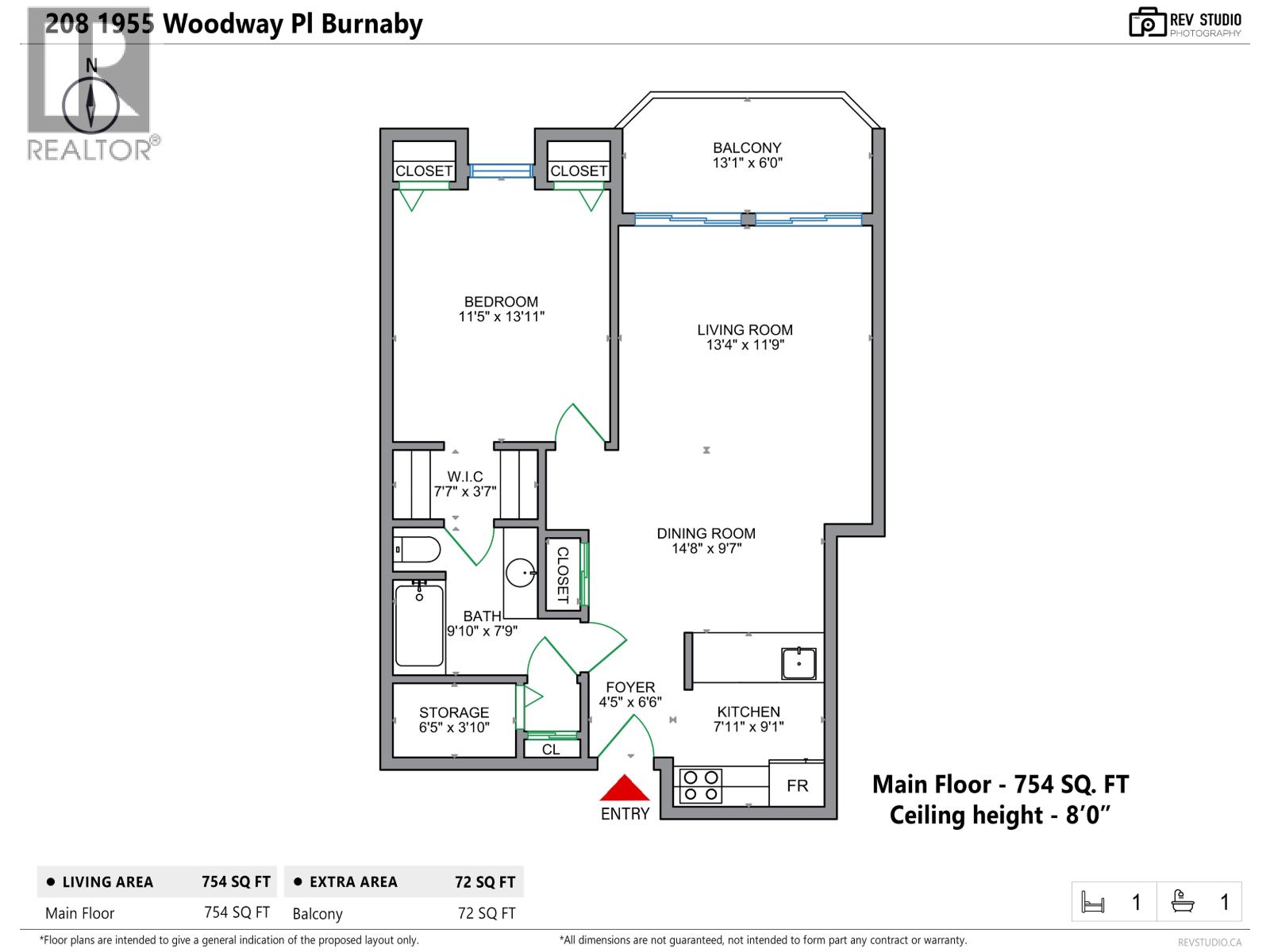 208 1955 Woodway Place, Burnaby, British Columbia  V5B 4S5 - Photo 21 - R3058980