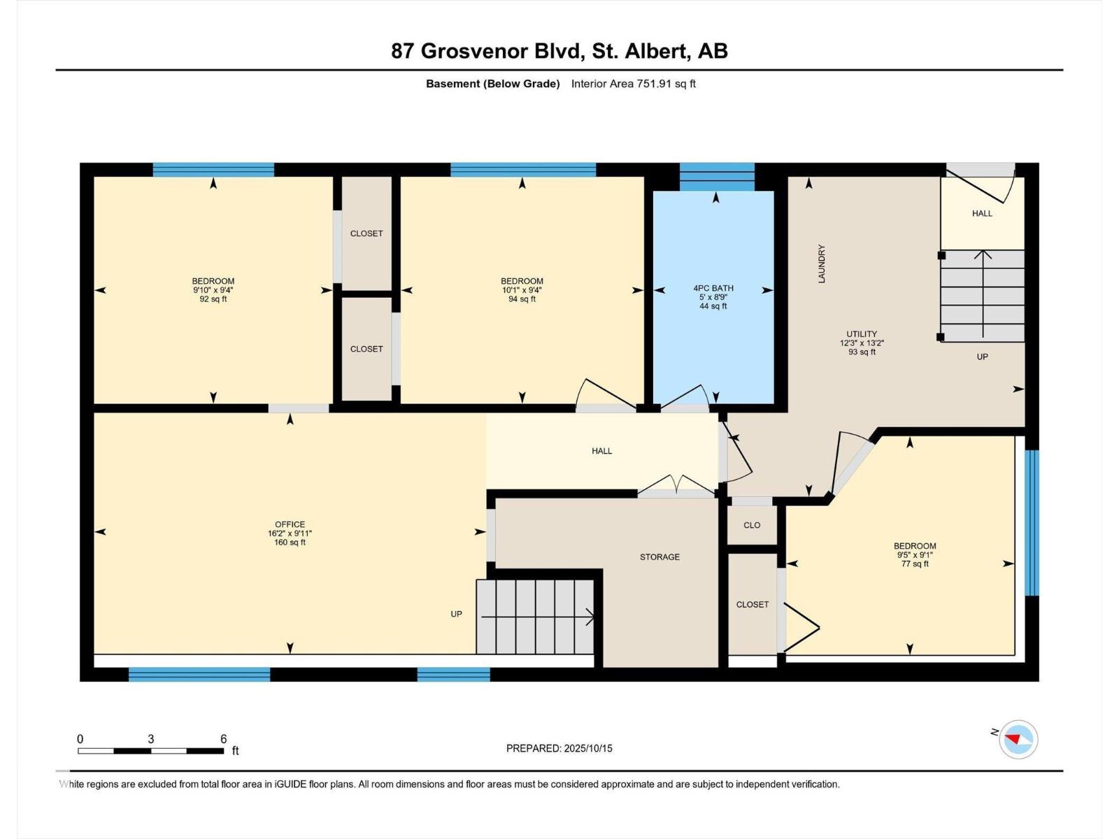 87 Grosvenor Bv, St. Albert, Alberta  T8N 0X9 - Photo 42 - E4461916