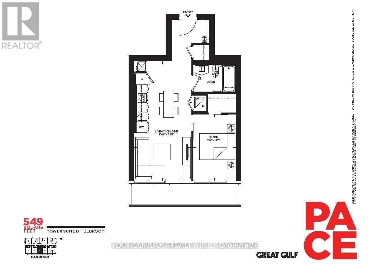 4203 - 159 Dundas Street E, Toronto, Ontario  M5B 0A9 - Photo 16 - C12465220