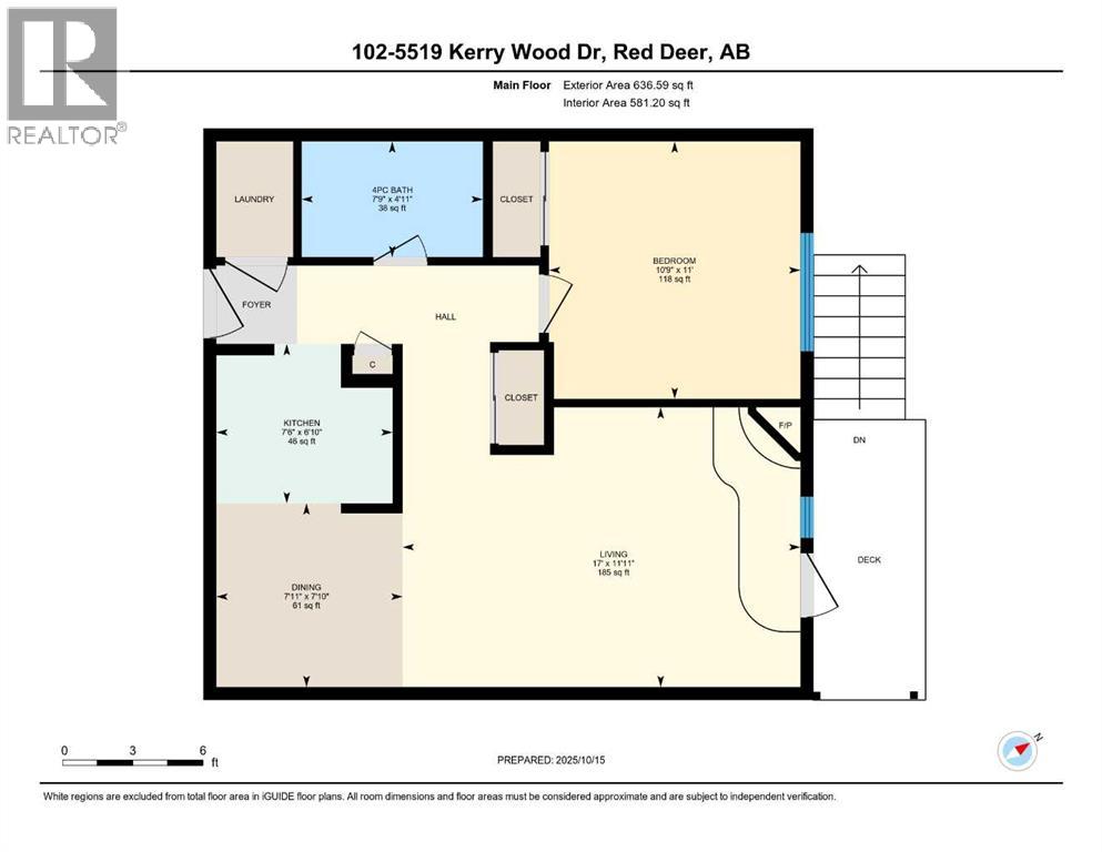 102, 5519 Kerry Wood Drive, Red Deer, Alberta  T4N 4X3 - Photo 18 - A2264585