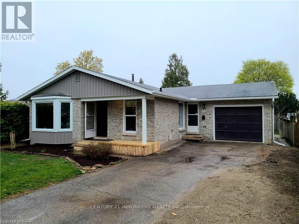 75 PEPPERWOOD CRESCENT, Kitchener, Ontario