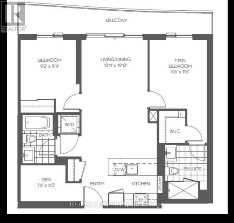 1711 - 2520 Eglinton Avenue W, Mississauga (Central Erin Mills), Ontario  L5M 0Y2 - Photo 2 - W12463398