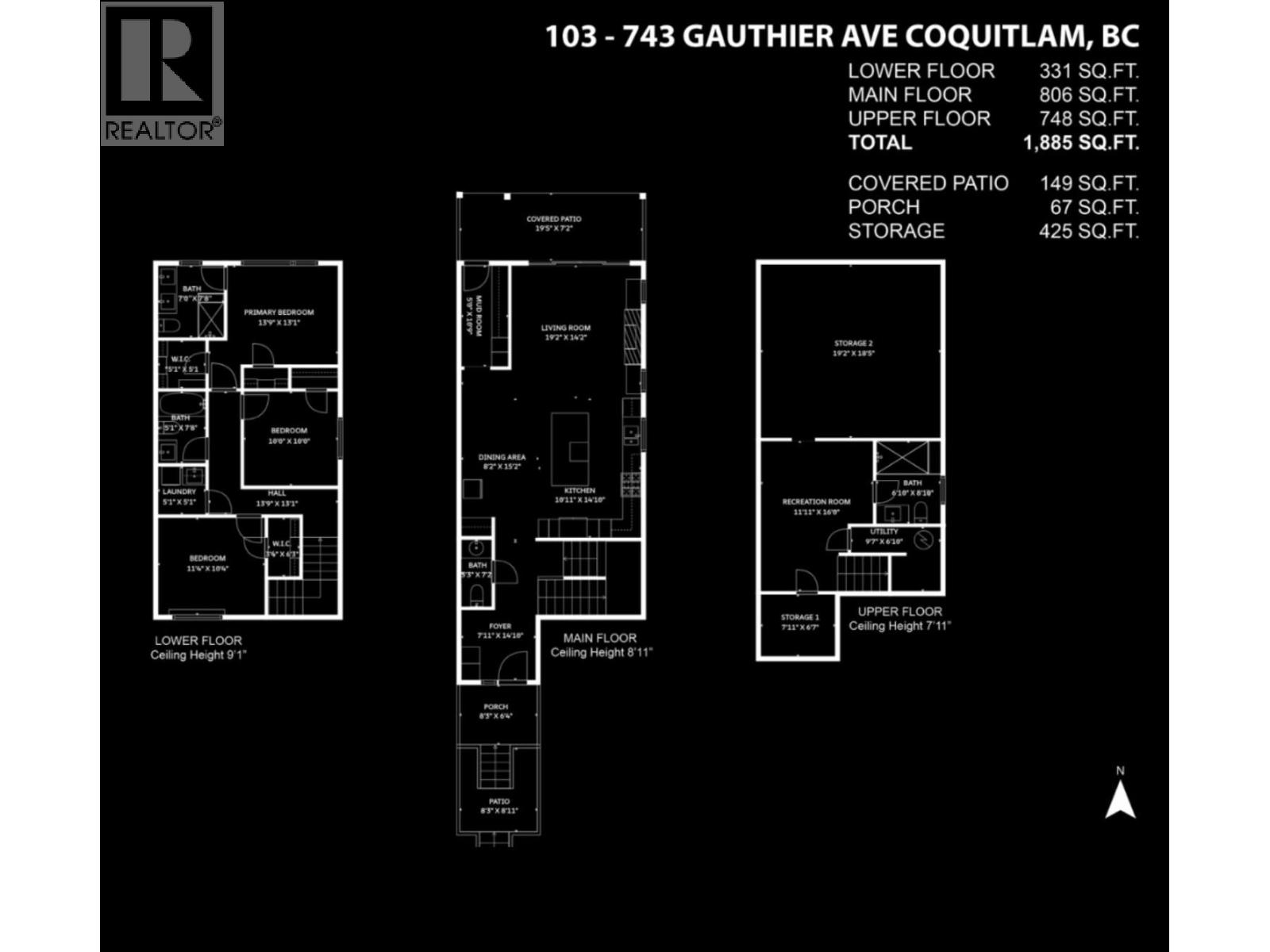 103 743 Gauthier Avenue, Coquitlam, British Columbia  V3K 1R8 - Photo 40 - R3058804