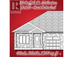 UNIT A - 88 GRIFFITH STREET, brockton, Ontario