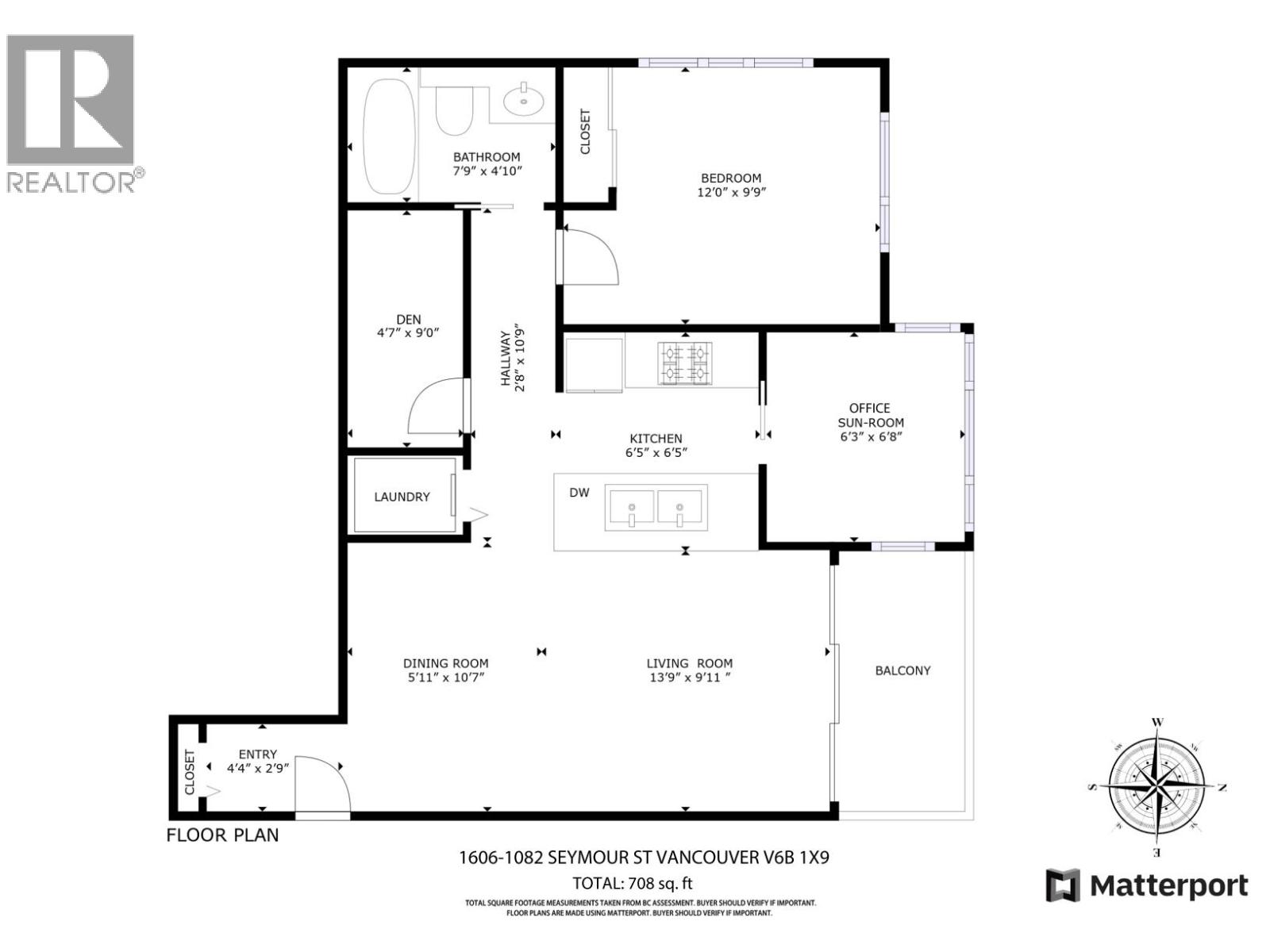 1606 1082 Seymour Street, Vancouver, British Columbia  V6B 1X9 - Photo 2 - R3059286
