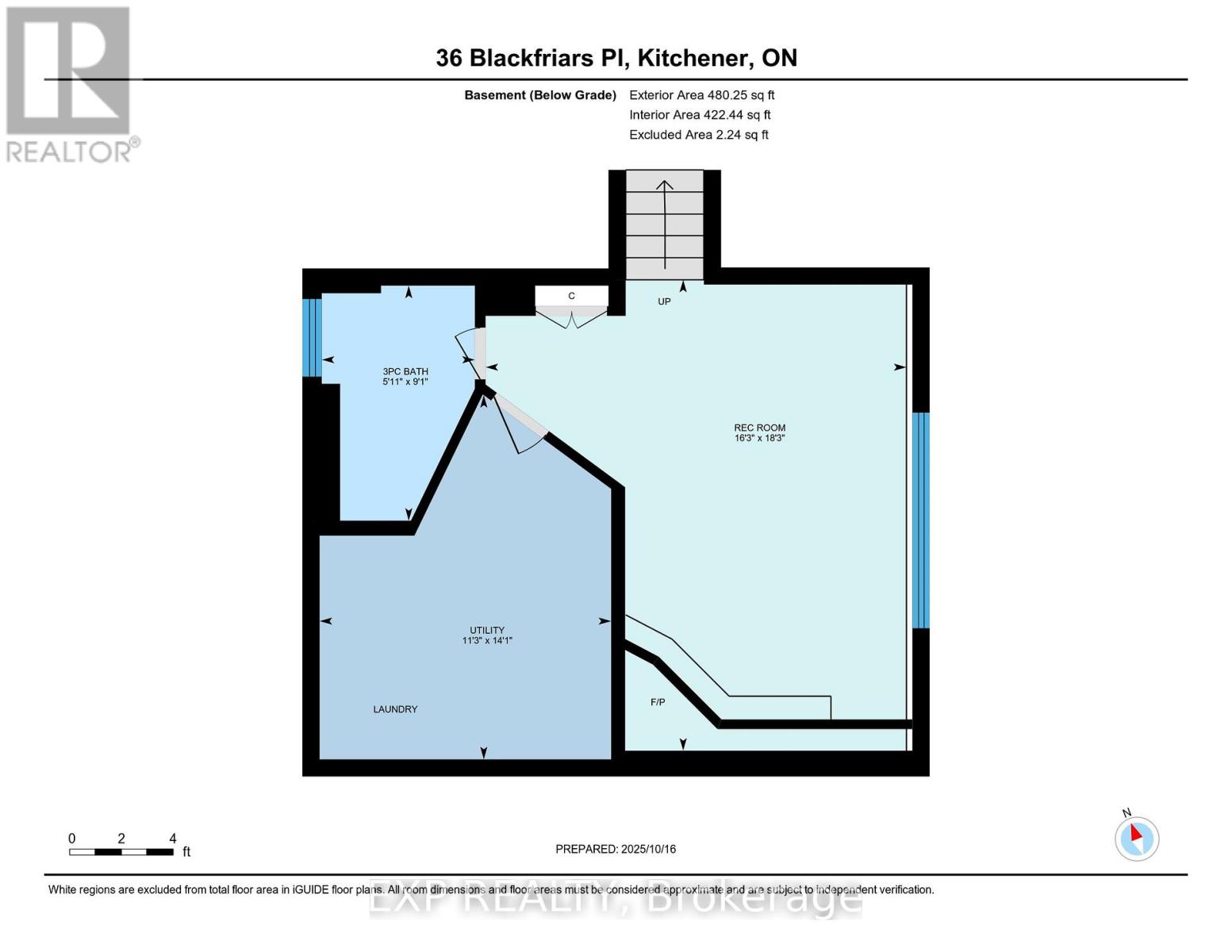 36 Blackfriars Place, Kitchener, Ontario  N2A 1M5 - Photo 49 - X12466989