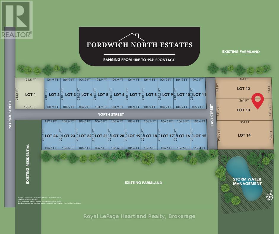 LOT 13 EAST STREET N, howick, Ontario