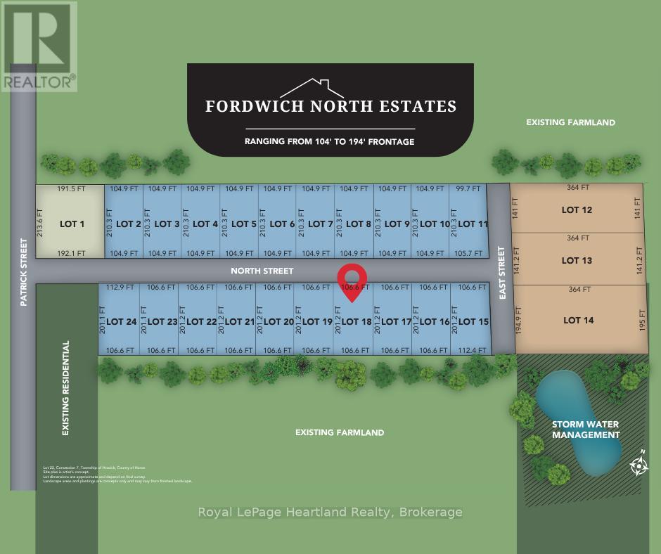 LOT 18 NORTH STREET, howick, Ontario