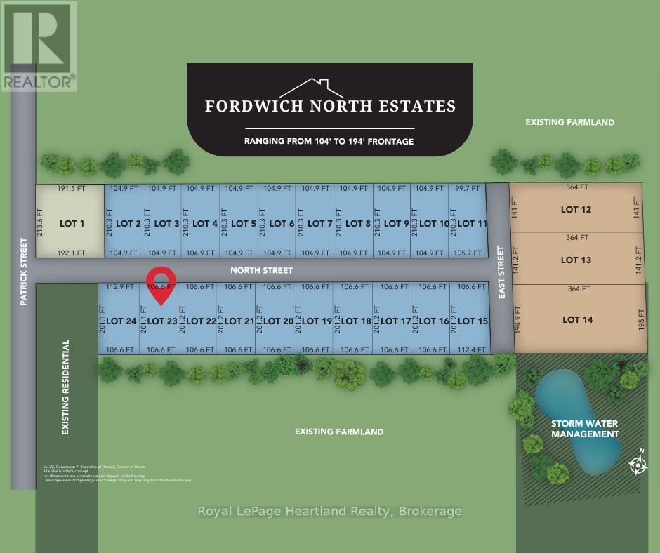 LOT 23 NORTH STREET, howick, Ontario