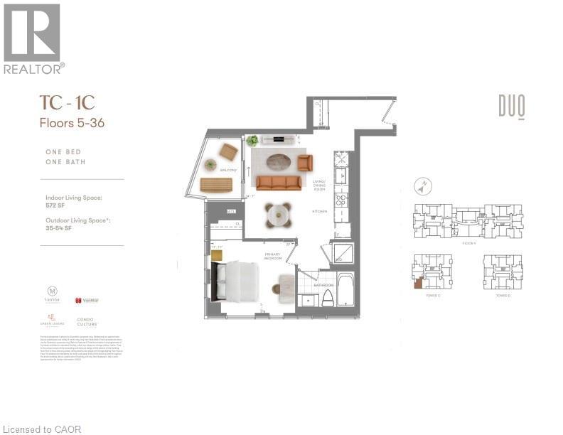 25 Wellington Street S Unit# 1403, Kitchener, Ontario  N2G 0G5 - Photo 5 - 40779627