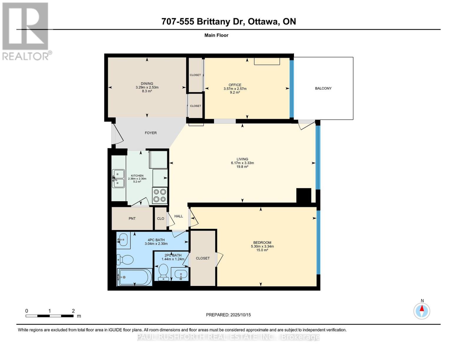 707 - 555 Brittany Drive, Ottawa, Ontario  K1K 4C5 - Photo 22 - X12467596