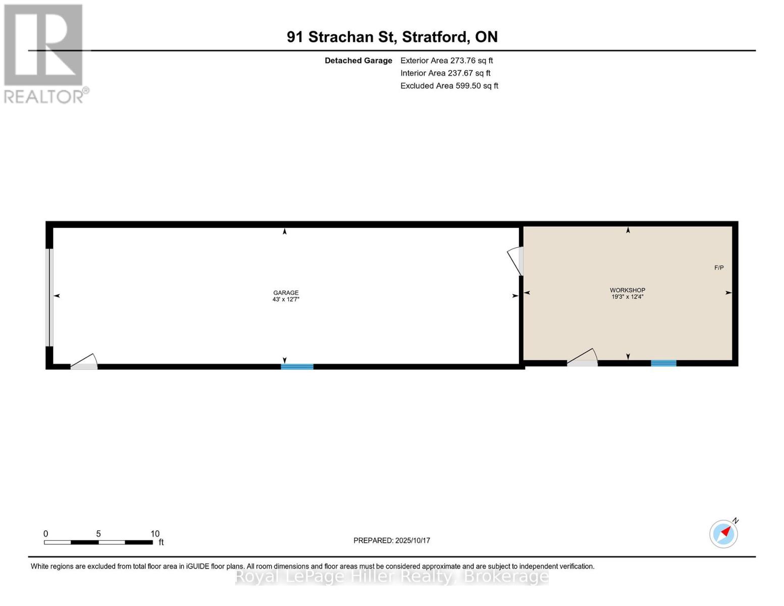 91 Strachan Street, Stratford, Ontario  N5A 2B2 - Photo 50 - X12467817