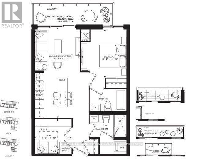 506b - 292 Verdale Crossing, Markham, Ontario  L6G 1B3 - Photo 2 - N12468030