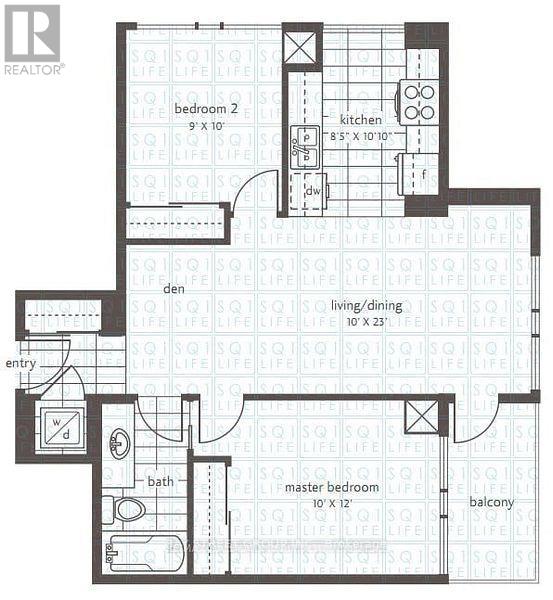 1808 - 4065 Brickstone Mews, Mississauga, Ontario  L5B 0G3 - Photo 2 - W12468193