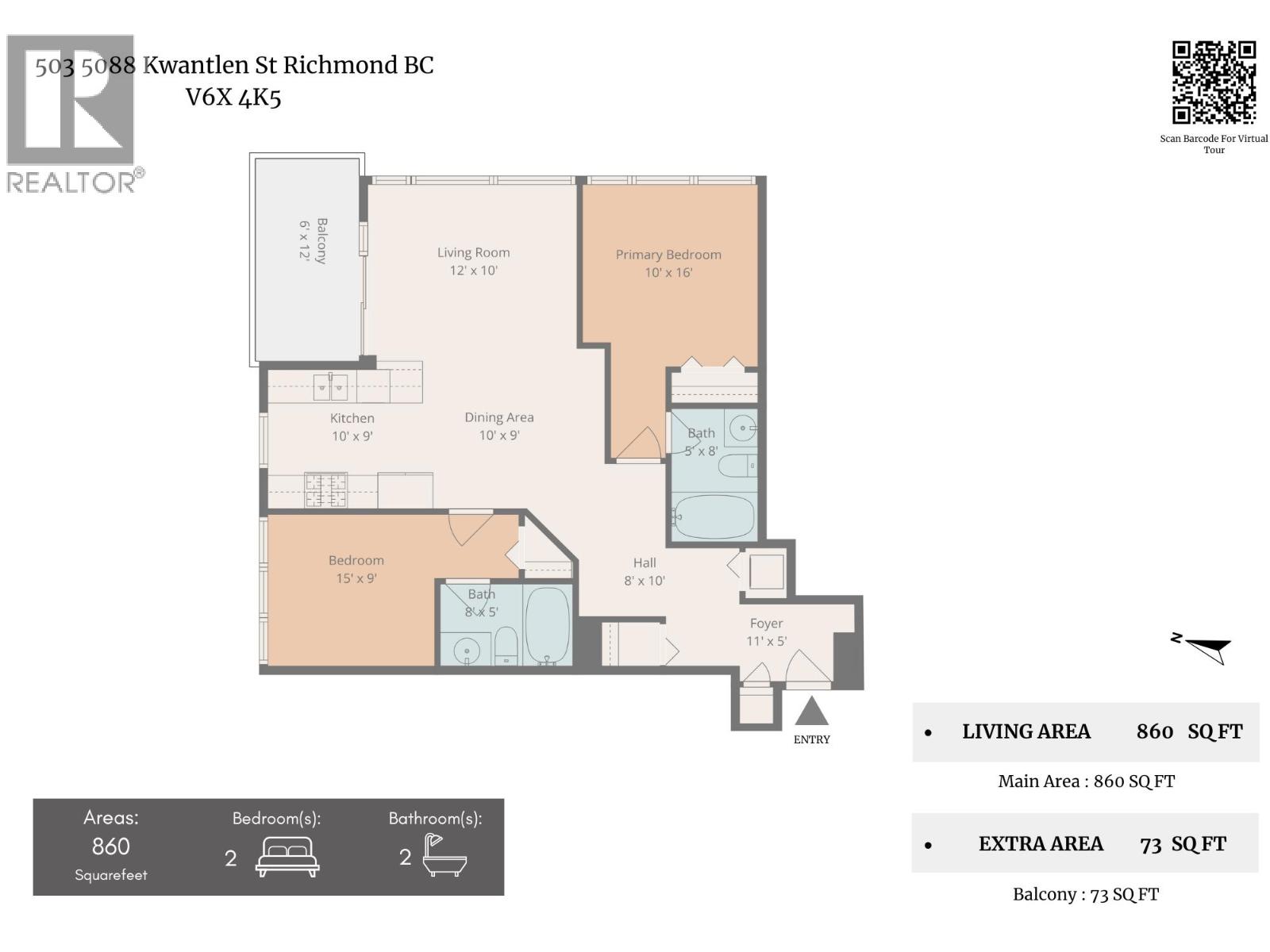 503 5088 Kwantlen Street, Richmond, British Columbia  V6X 4K5 - Photo 39 - R3059316