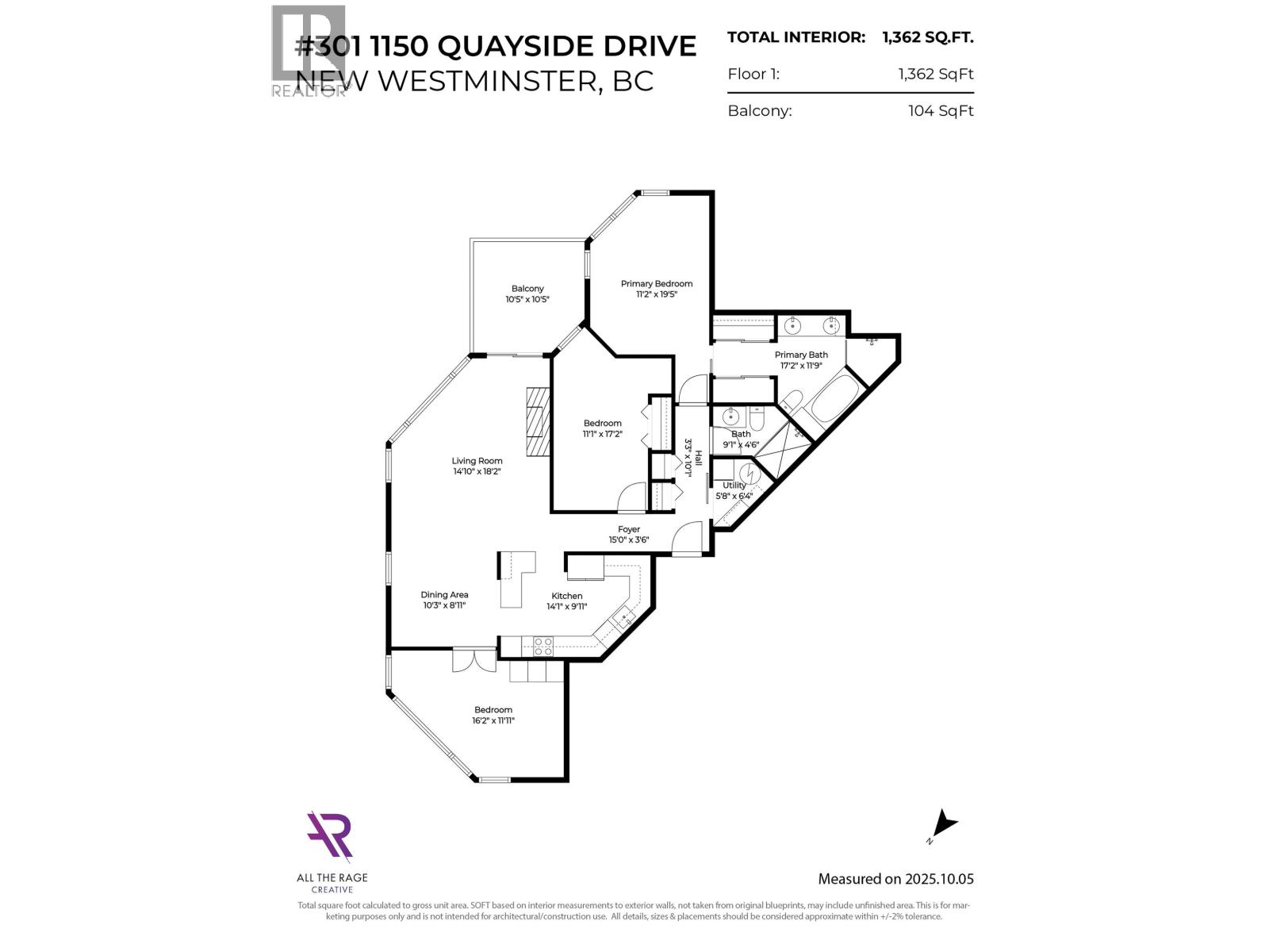 301 1150 Quayside Drive, New Westminster, British Columbia  V3M 6E1 - Photo 35 - R3059472