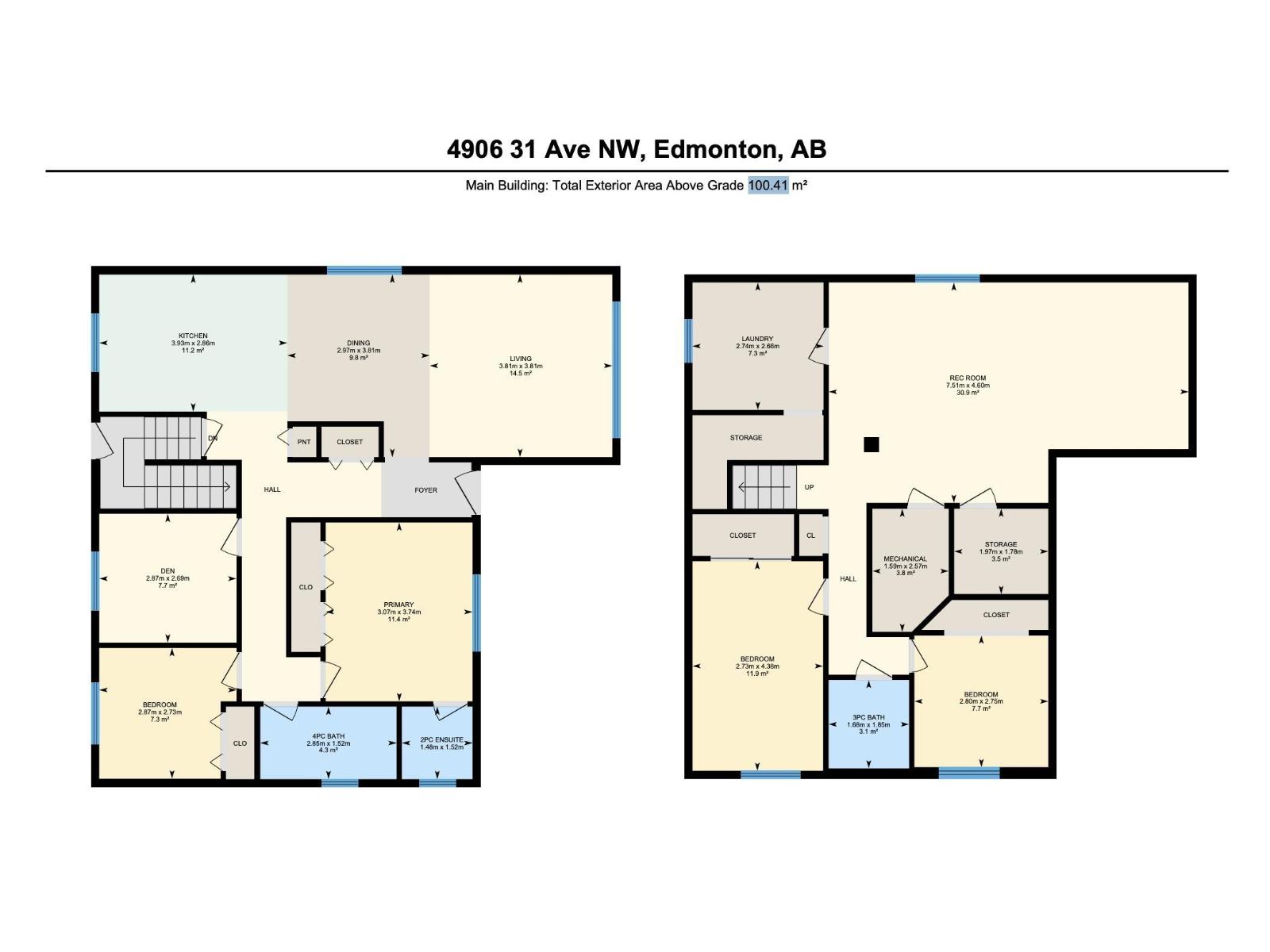 4906 31 Av Nw, Edmonton, Alberta  T6L 5H6 - Photo 49 - E4462522