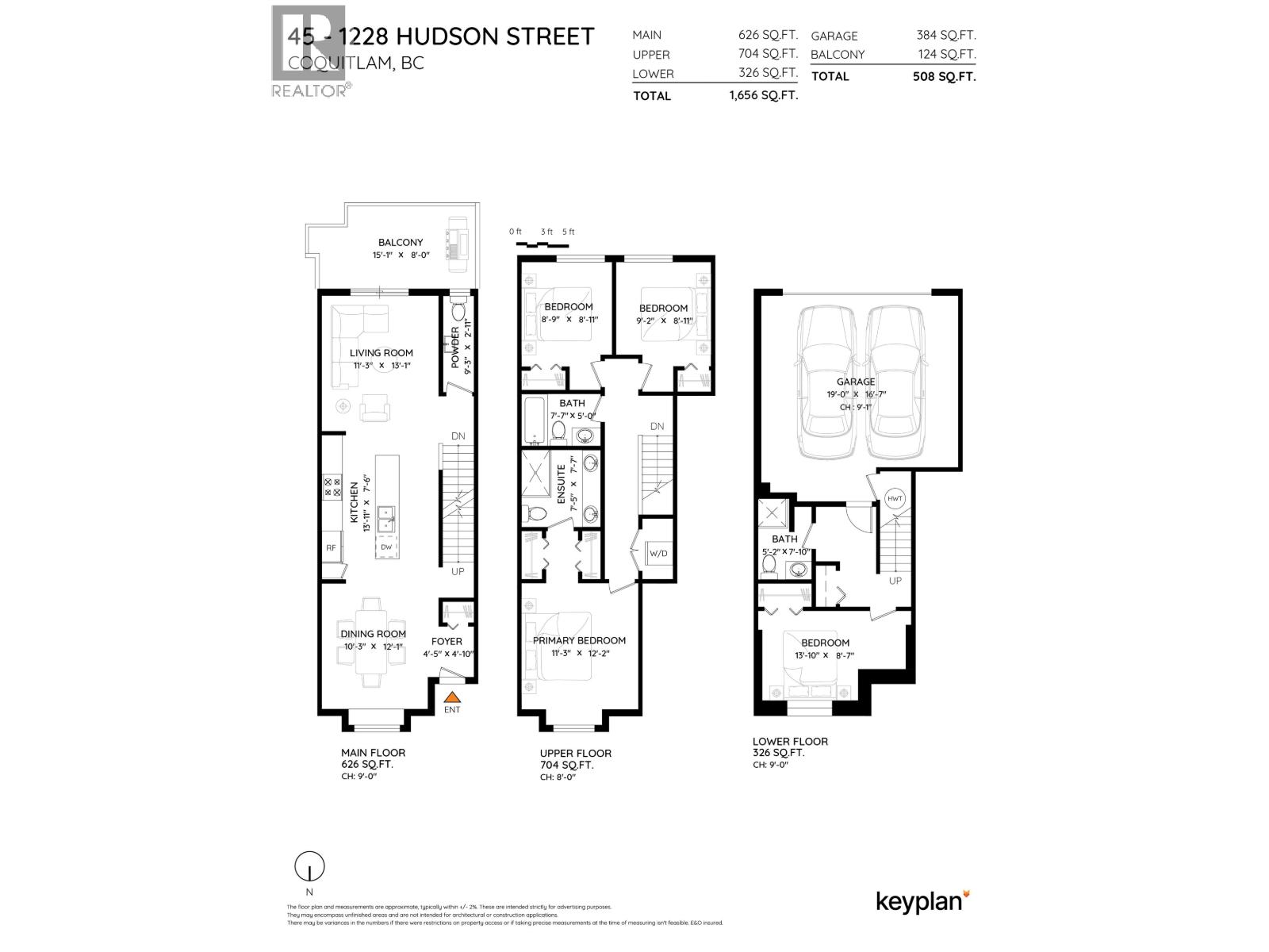 45 1228 Hudson Street, Coquitlam, British Columbia  V3B 0R3 - Photo 30 - R3059571
