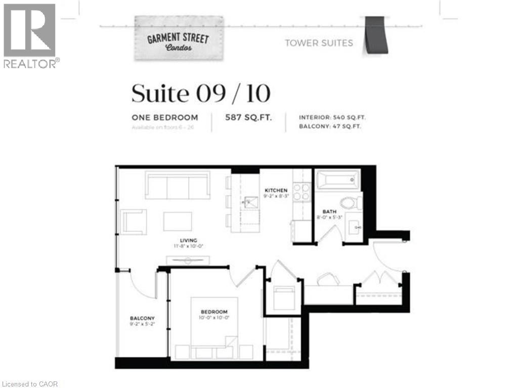 108 Garment Street Unit# 2110, Kitchener, Ontario  N2G 0E2 - Photo 18 - 40778016