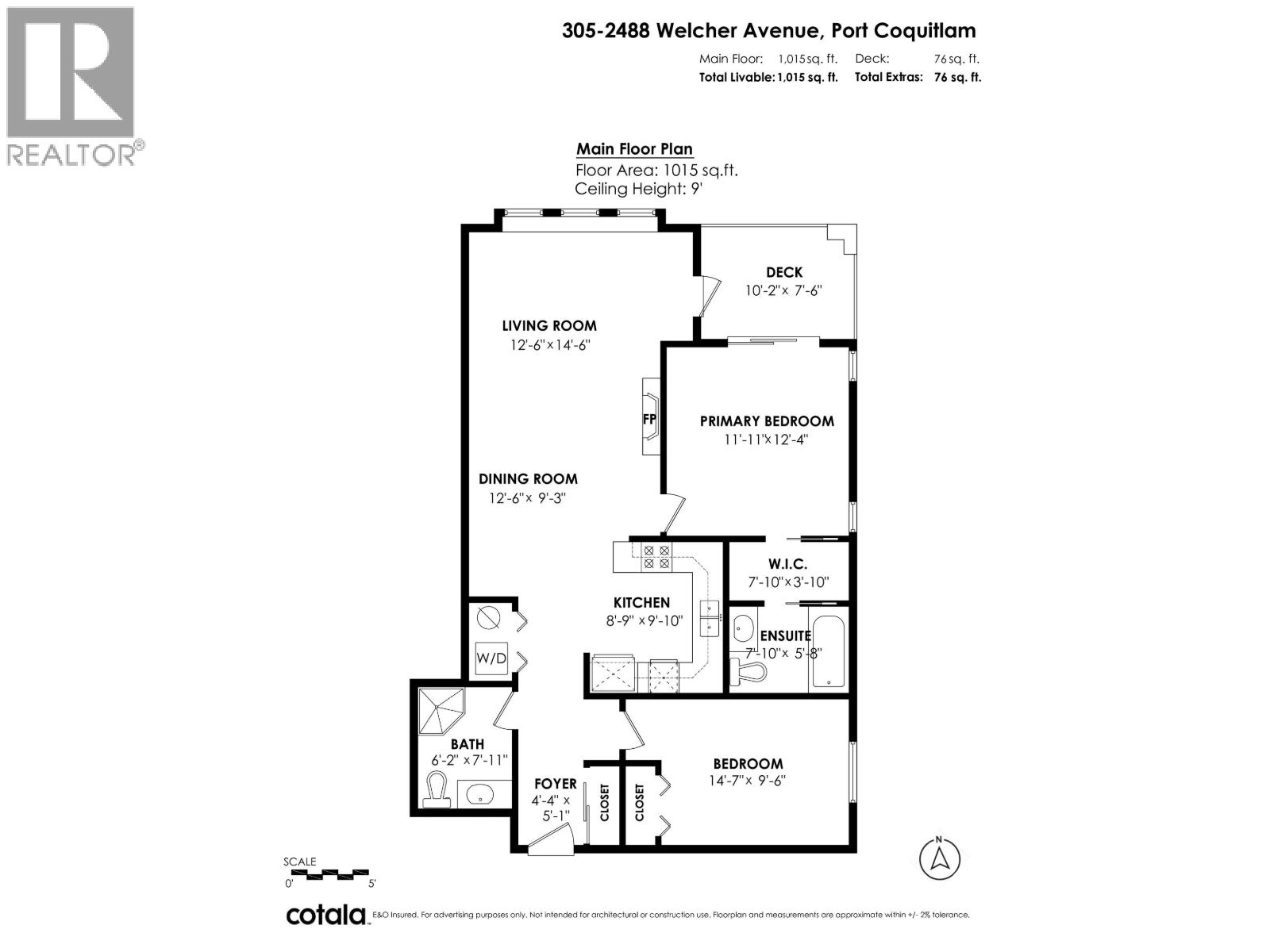305 2488 Welcher Avenue, Port Coquitlam, British Columbia  V3C 1X7 - Photo 21 - R3059699